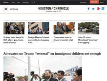 Tablet Screenshot of houstonchronicle.com